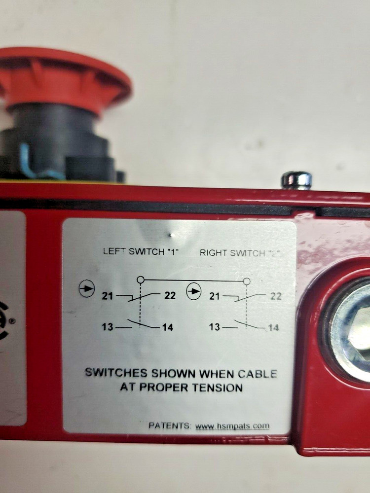 HONEYWELL CABLE PULL MICRO SWITCH 1CPSA2-F03