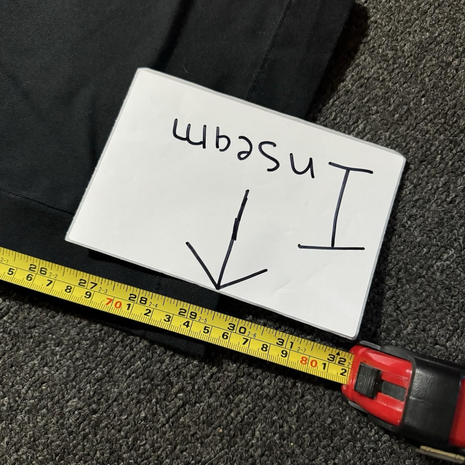 Chef Works Size XL Black Pants Beltless