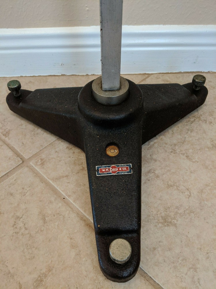 W H Curtin vintage adjustable stand