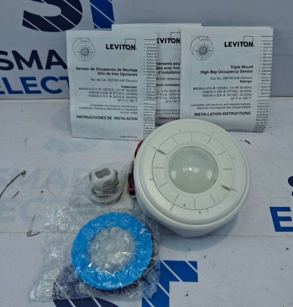 LEVITON OSFHS-ITW Occupancy Sensor Surface Mount