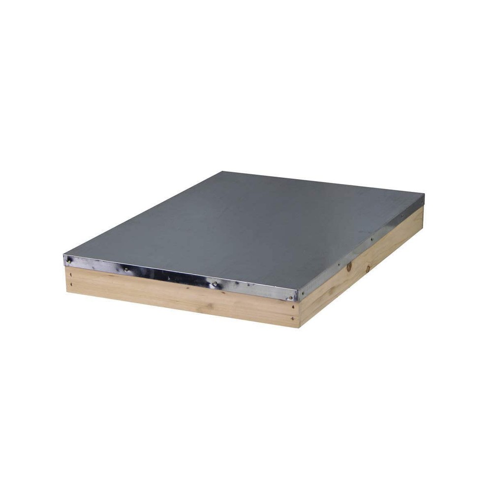 NuBee 8-Frame Complete Beehive Kit – Unassembled (2 Deep + 1 Medium Boxes) with