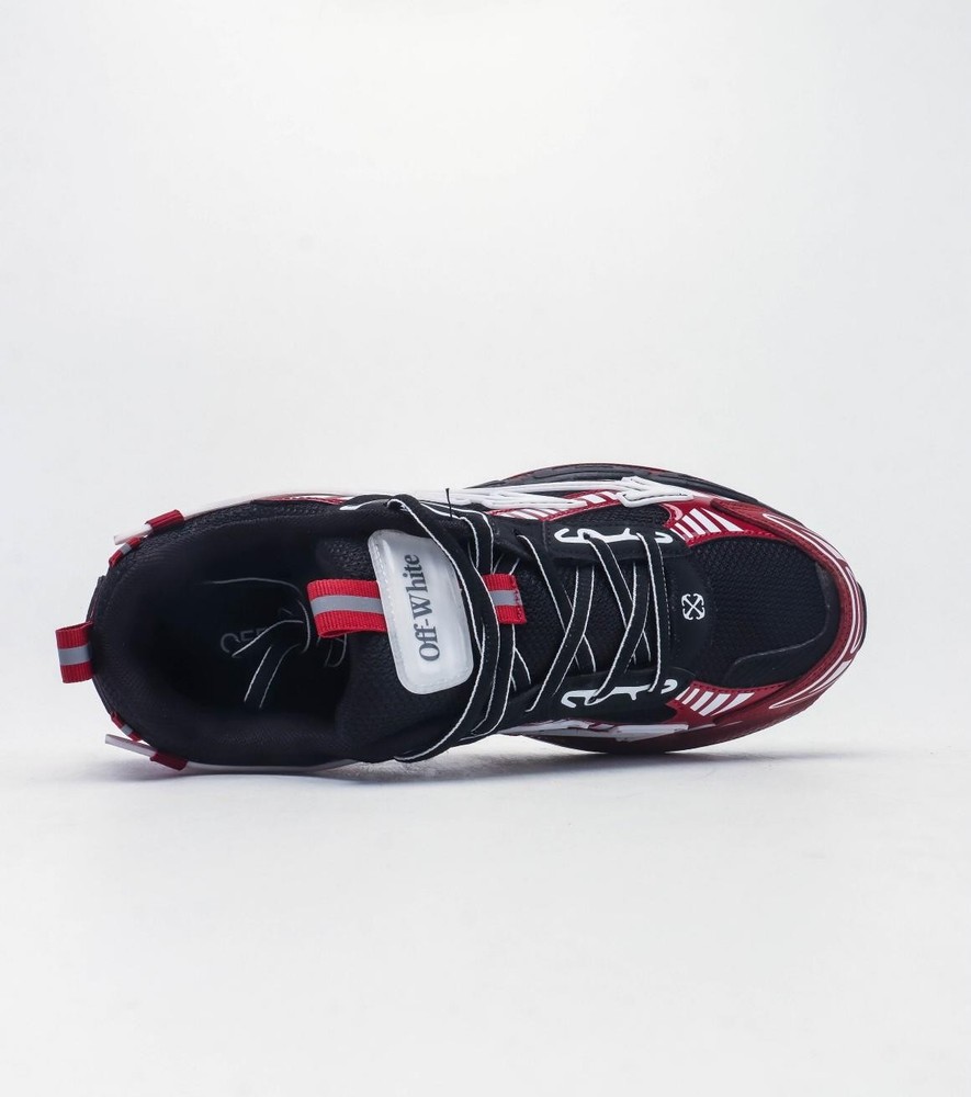 OFF-WHITE ODSY-1000 Mesh Red Black Arrow