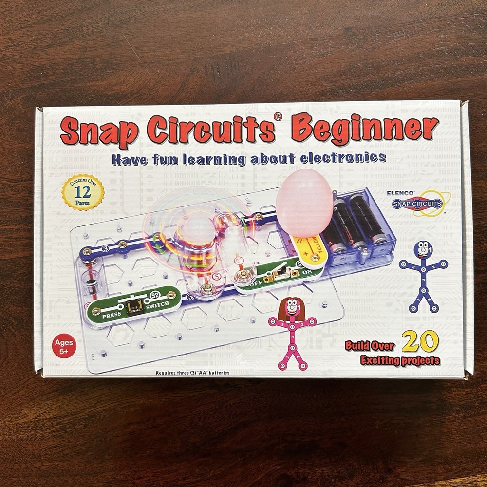 Elenco Snap Circuits Beginner Electricity Learning Kit - SCB20