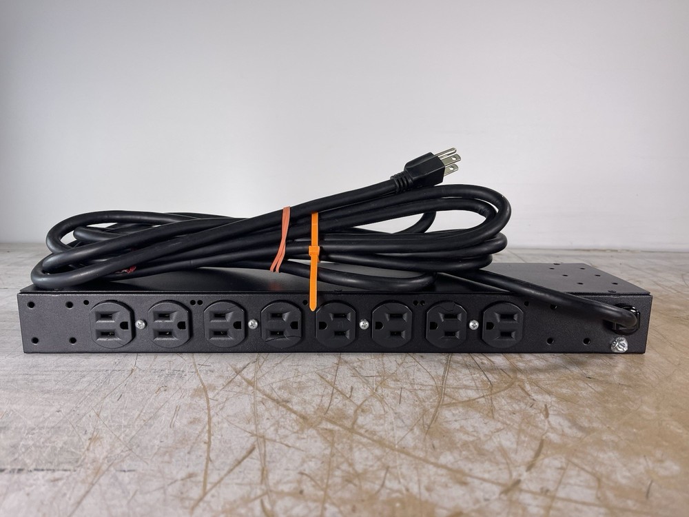 APC NET9RMBLK 8-OUTLET RACKMOUNT SURGE ARREST PROTECTOR