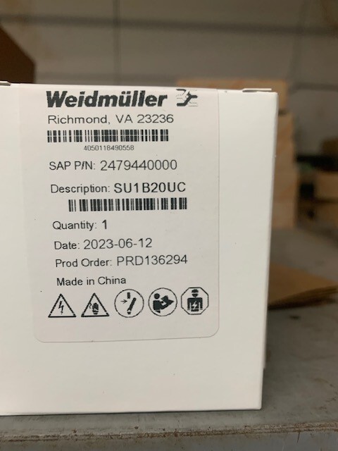 2479440000 WEIDMULLER
