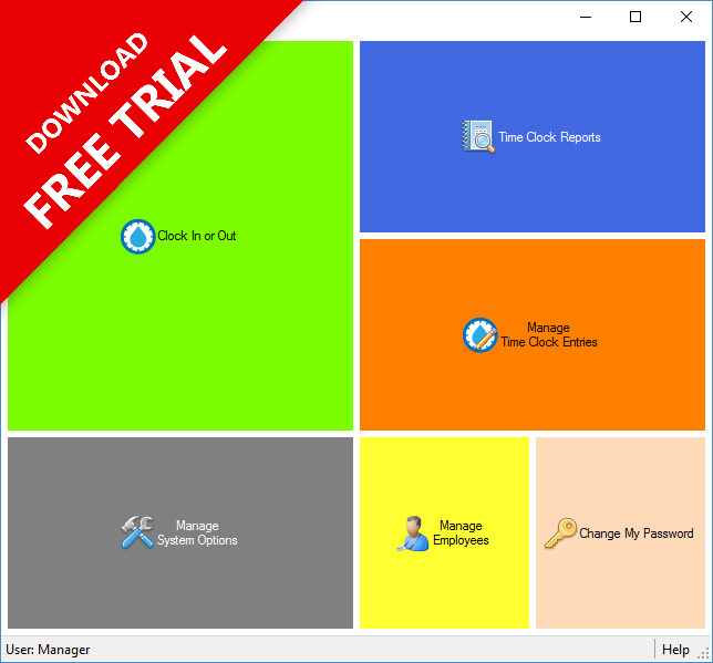 Time Clock Software for Small Business, Secure, Fast, Use a Tablet, Laptop or PC