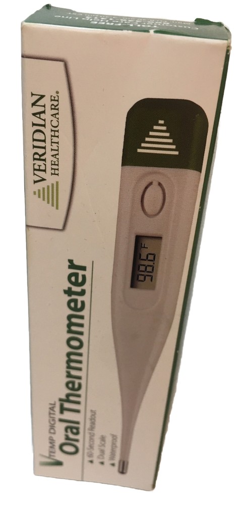 60-Second Digital Thermometer 1 Count by Theracare