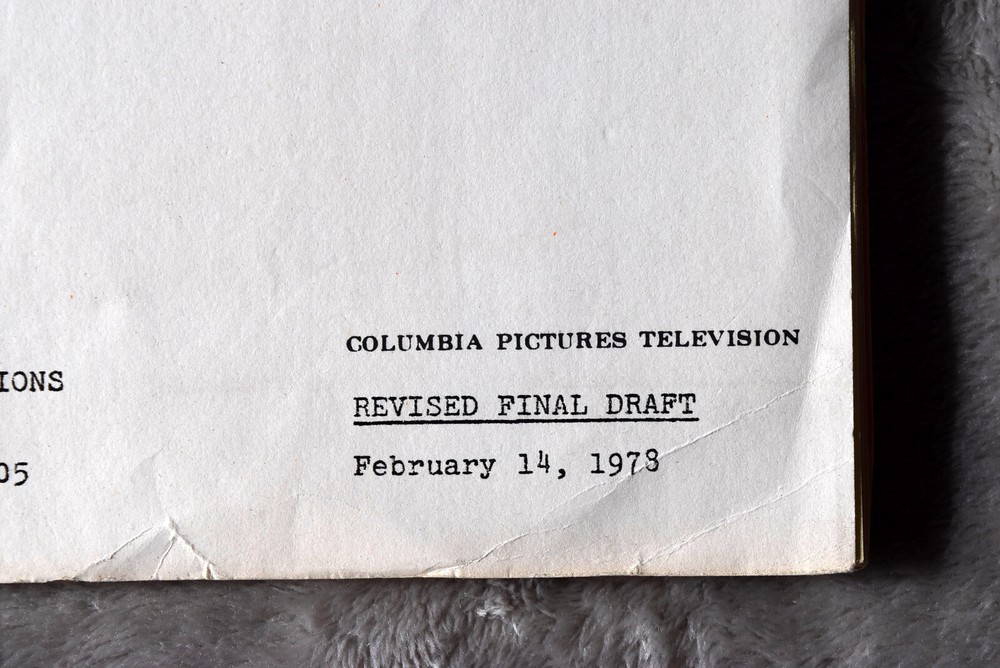 1978 Go West, Young Girl! Original Screenplay Script Revised Final Draft