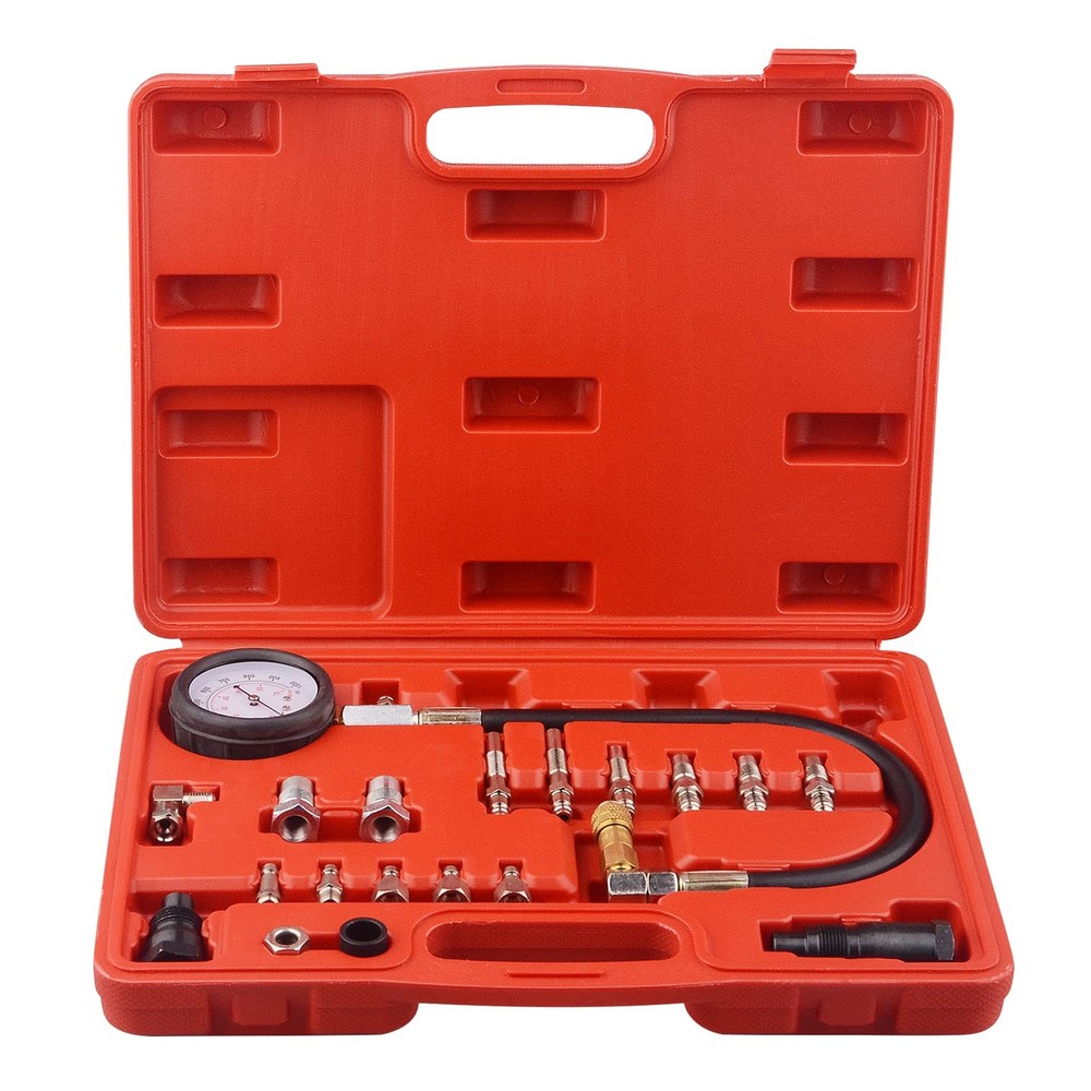 20 pcs Compression Tester for Gasoline Engine, Diesel Engine Compression Tester S...