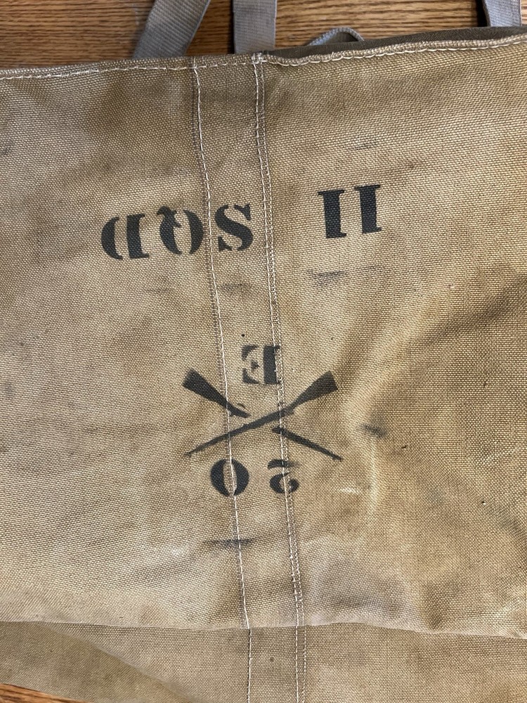 WW1 Unit Marked Canvas Squad Bag