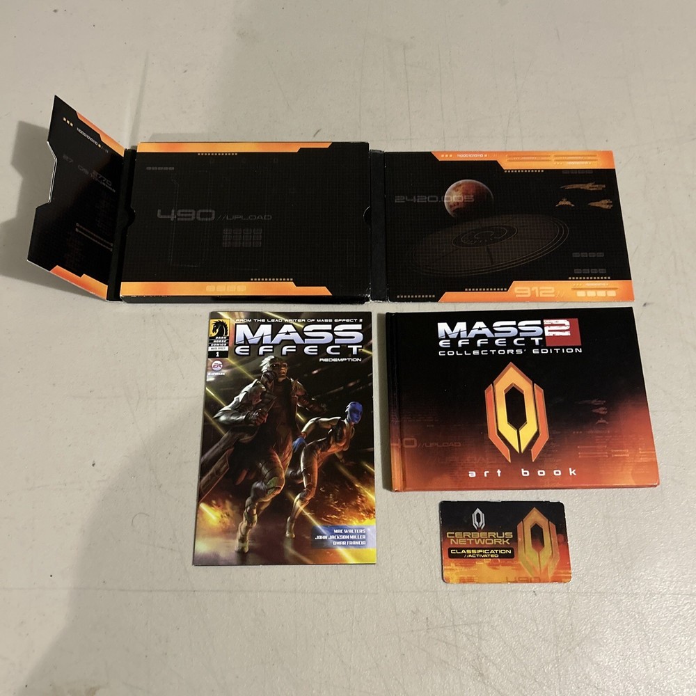 Mass Effect 2 Collector's Edition Art Book Comic More