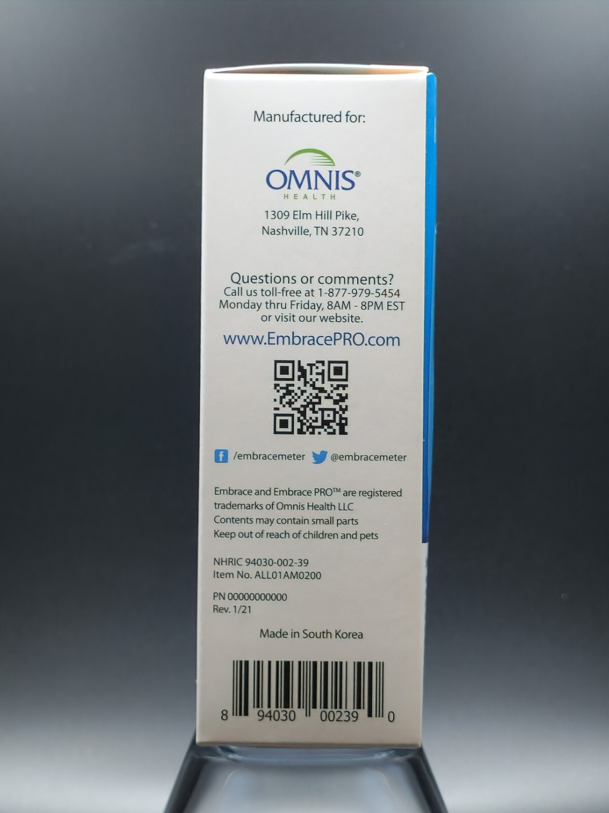 🩸 Embrace Pro Blood Glucose Meter Monitor Premium Select - FREE SHIPPING!!