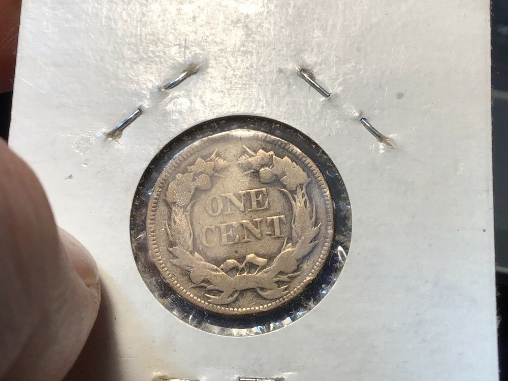 1857 Flying Eagle Cent / Penny, 1 Coin, Better Date, Grade VG