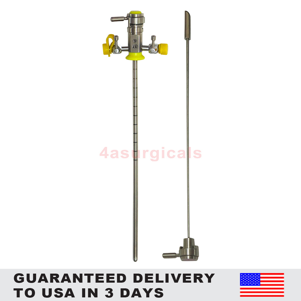 4A Cystoscope Sheath with Obturator Size 17Fr