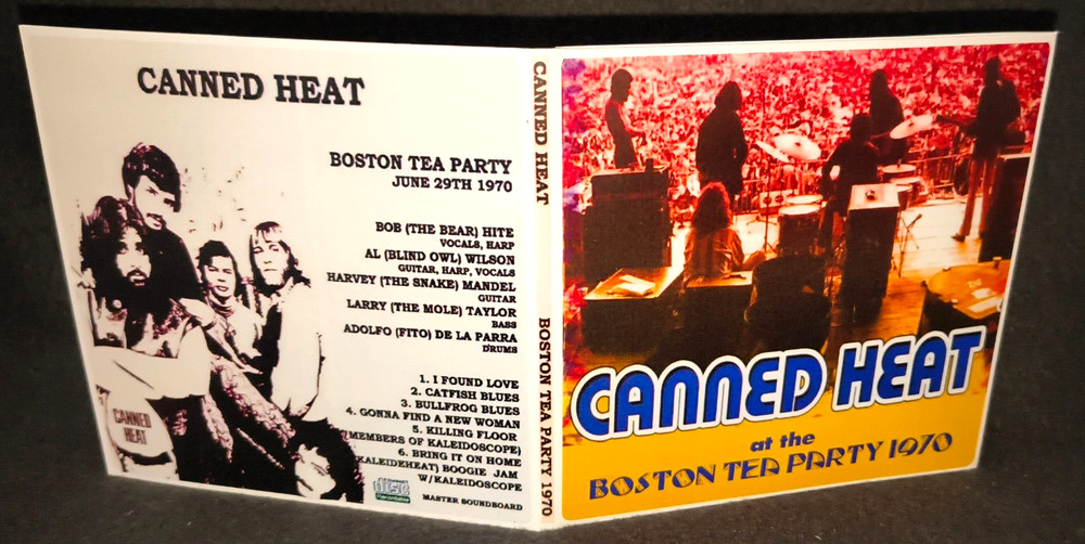 Canned Heat Boston 1970 Gate Fold 2CD Package NEW
