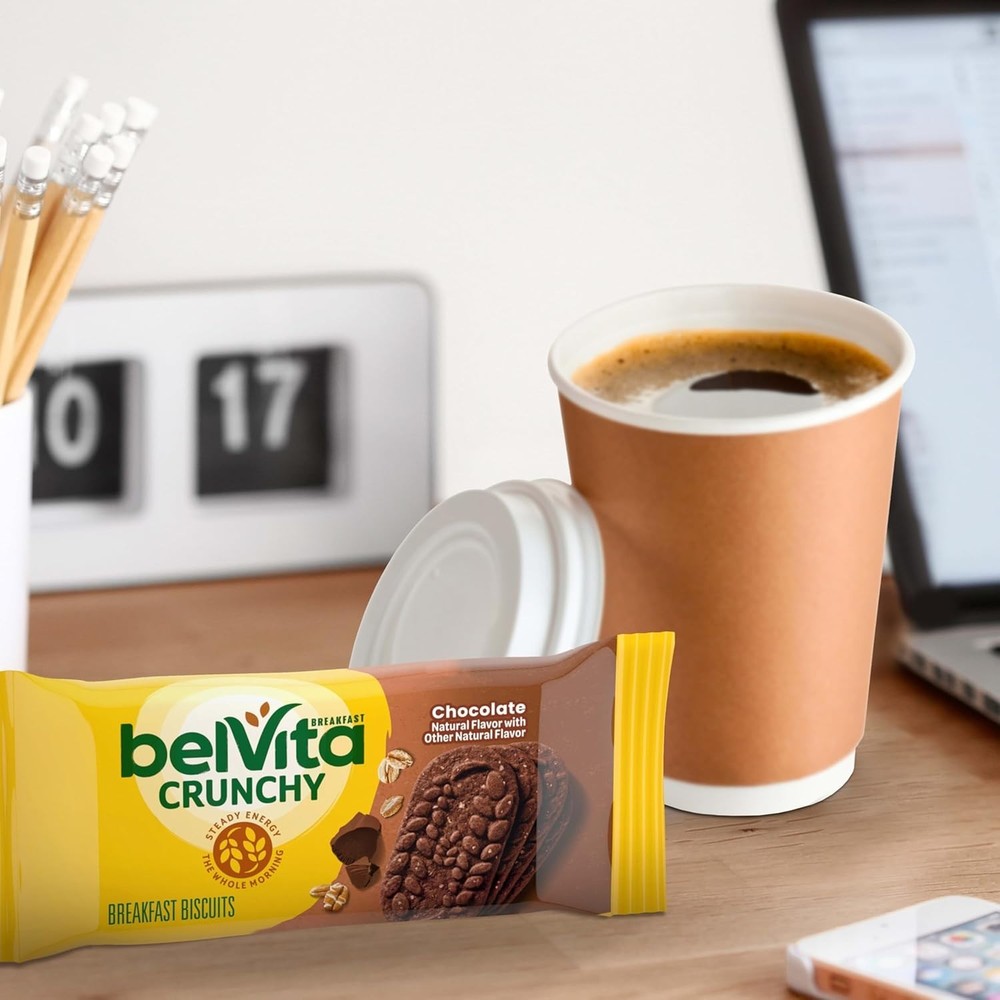 30 Count Chocolate Biscuits, 6 Boxes - Rich Cocoa Flavor