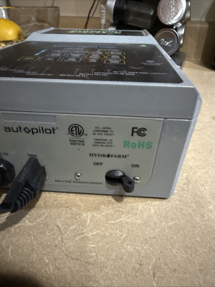 HydroFarm AutoPilot Master Digital Timer Light Environmental Control Systems