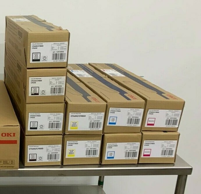 Oki C9600/9800 Series Toners