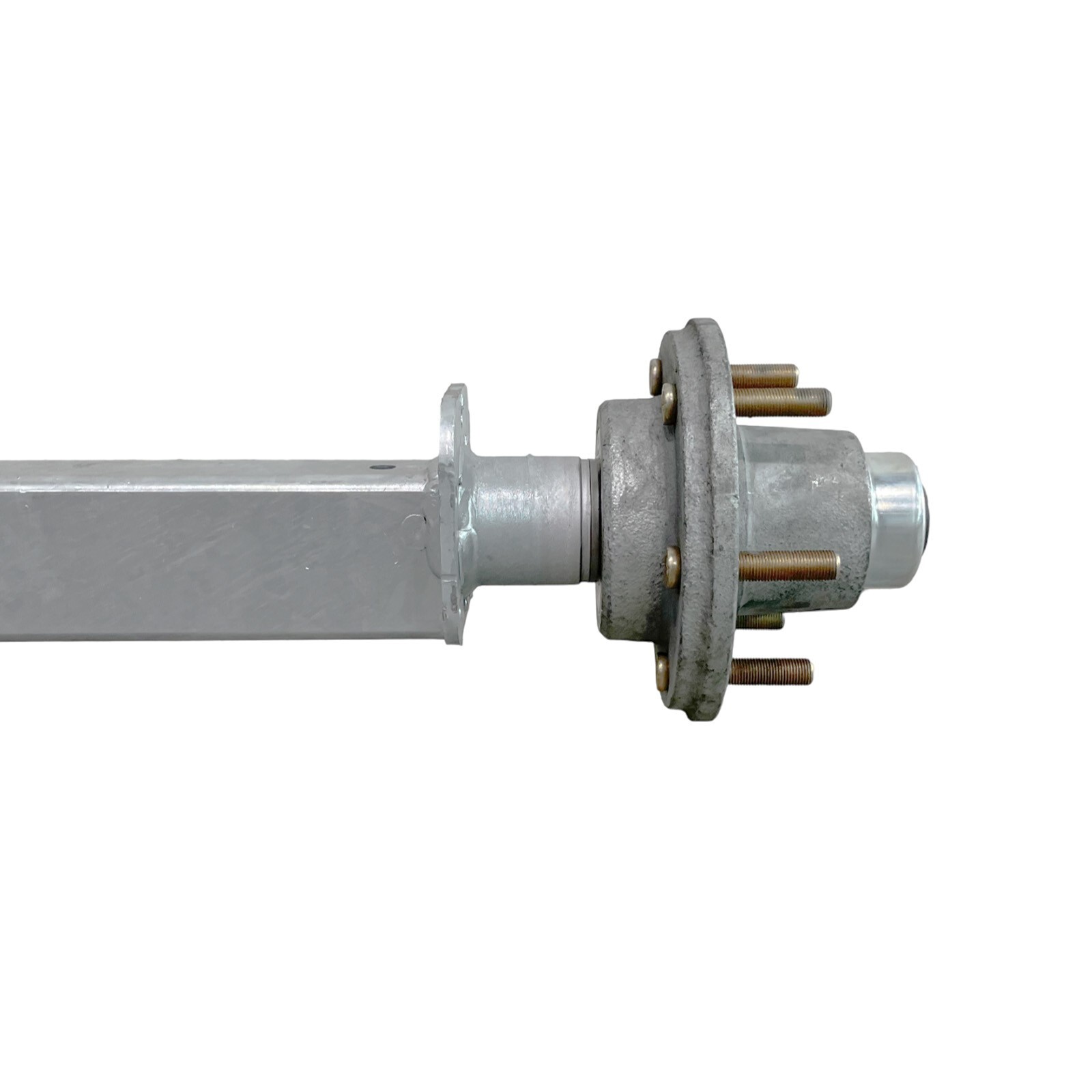 Knott 6000lb 94 inch Hub Face V-Bend 2x3 Galvanized Boat Trailer Axle 6 Lug Hubs