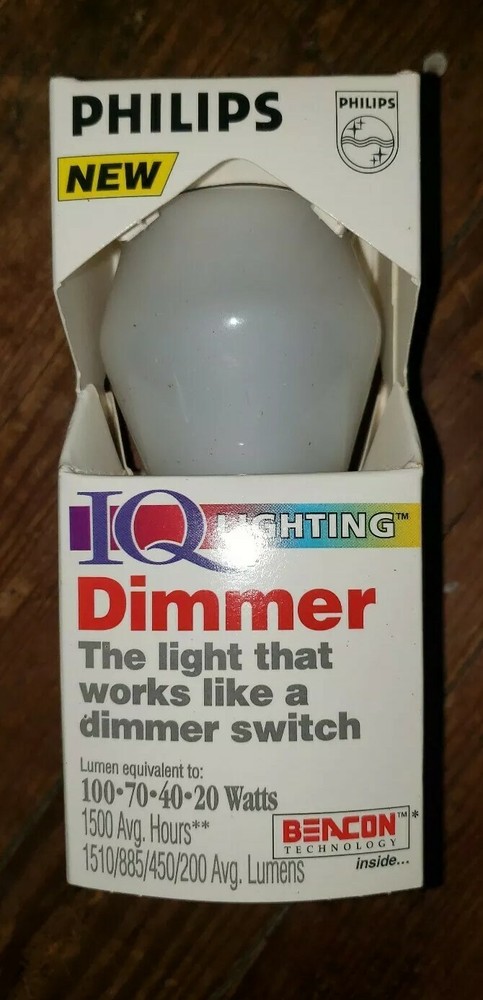 Phillips NOS Dimmer Bulb IQ Lighting