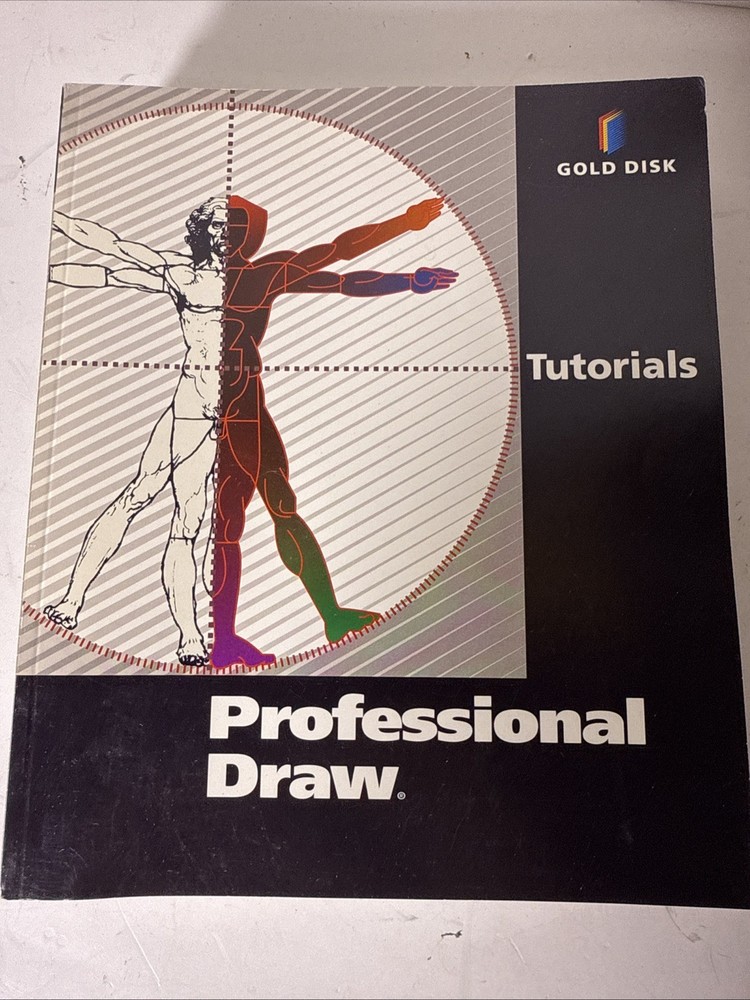 Professional Draw - Gold Disk - PC DOS Disk Set