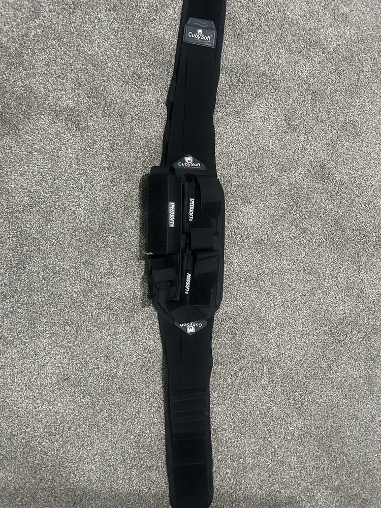 CubySoft Speedsoft Harness Black Size Medium for Speedsoft