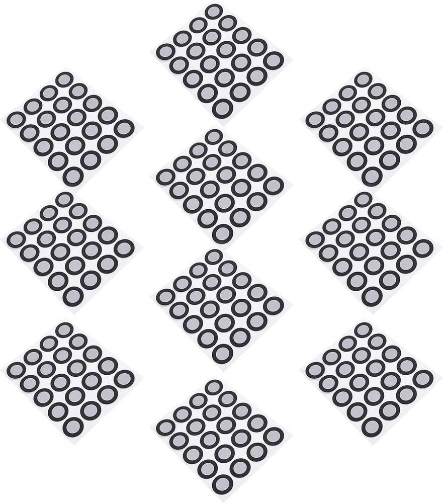 10 Sheets 12 Mm 3D Scanning Marker, 3D Tracking Dot Reference Point Markers for