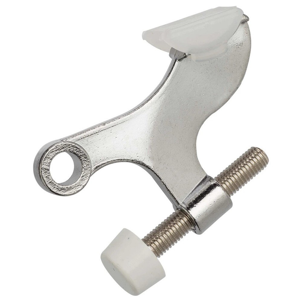 6 Pack- Chrome-Deluxe Hinge Pin Door Stops- #30678