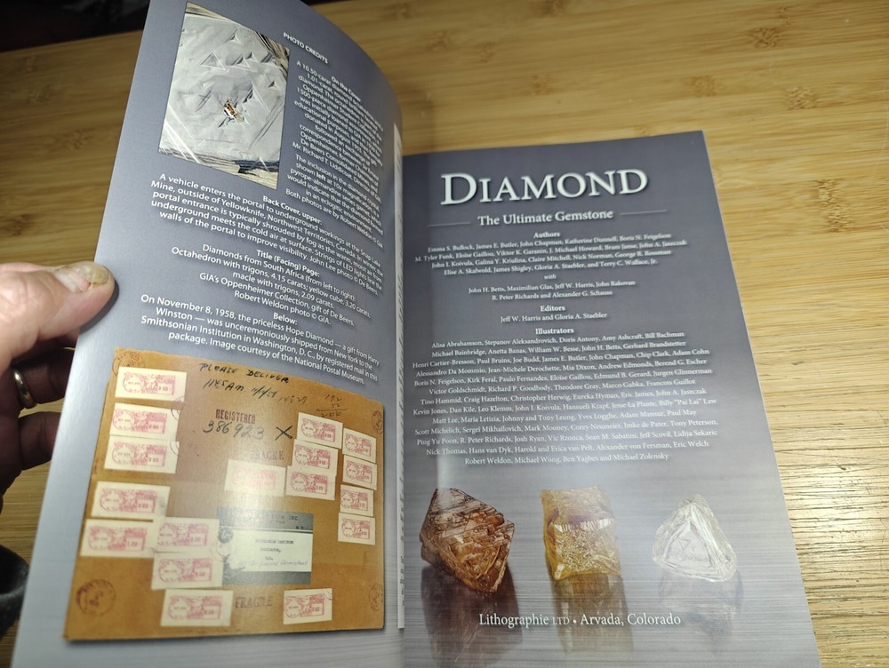 Diamond - The Ultimate Gemstone Lithographie LTD No.19