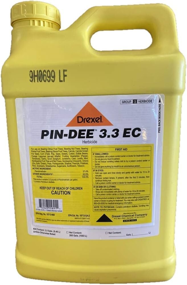 Pin-Dee [Generic Pendulum] 3.3 EC Herbicide - 2.5 Gallons