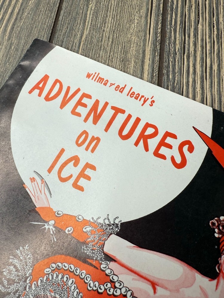 Wilma Ed Learys Adventures On Ice Souvenir Program