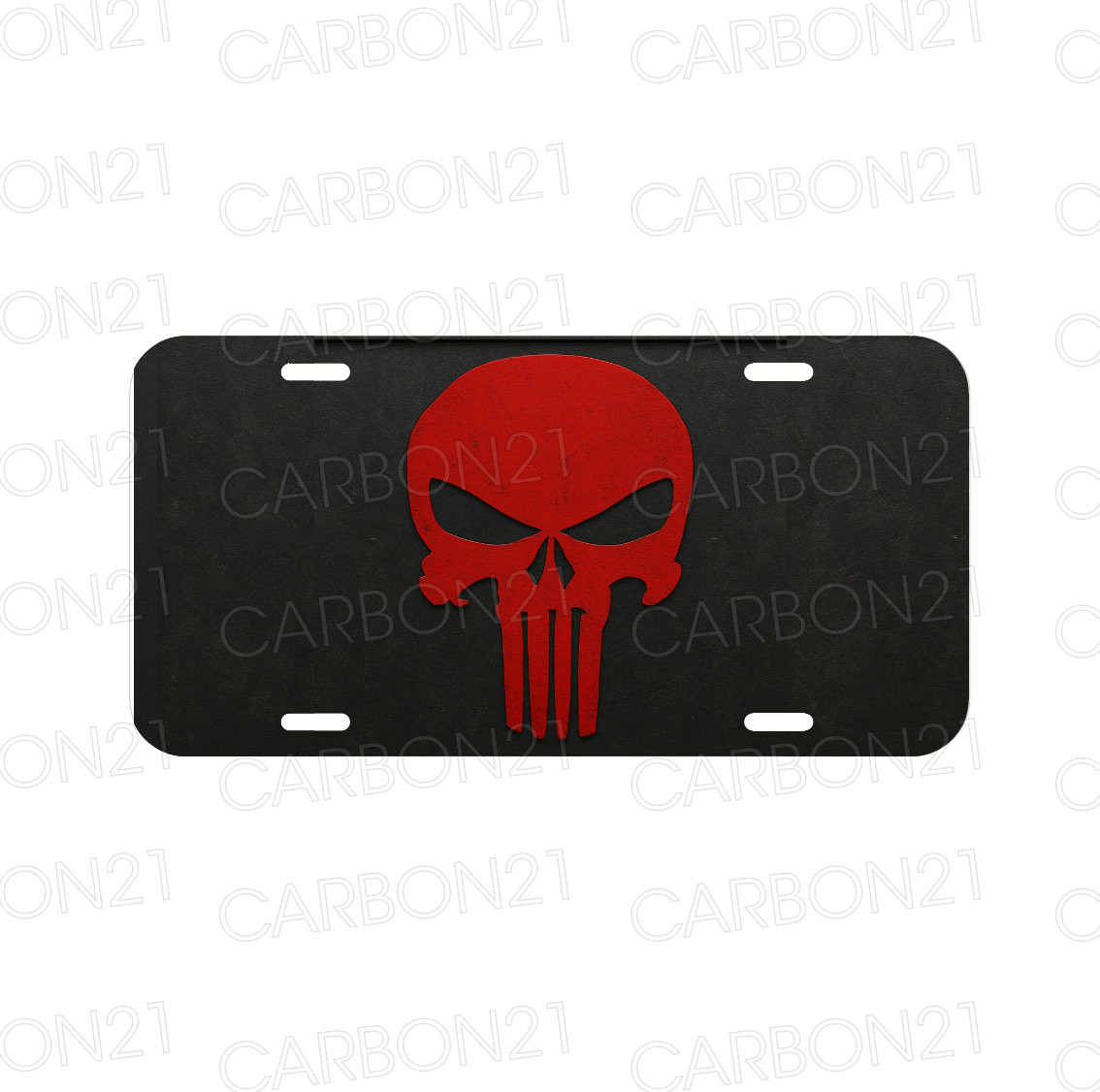 NEW The Punisher Red Skull Plate CAR SUV Truck