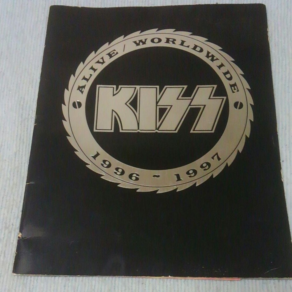 KISS 1997 Japan Tour Pamphlet ALIVE Memorial Ace