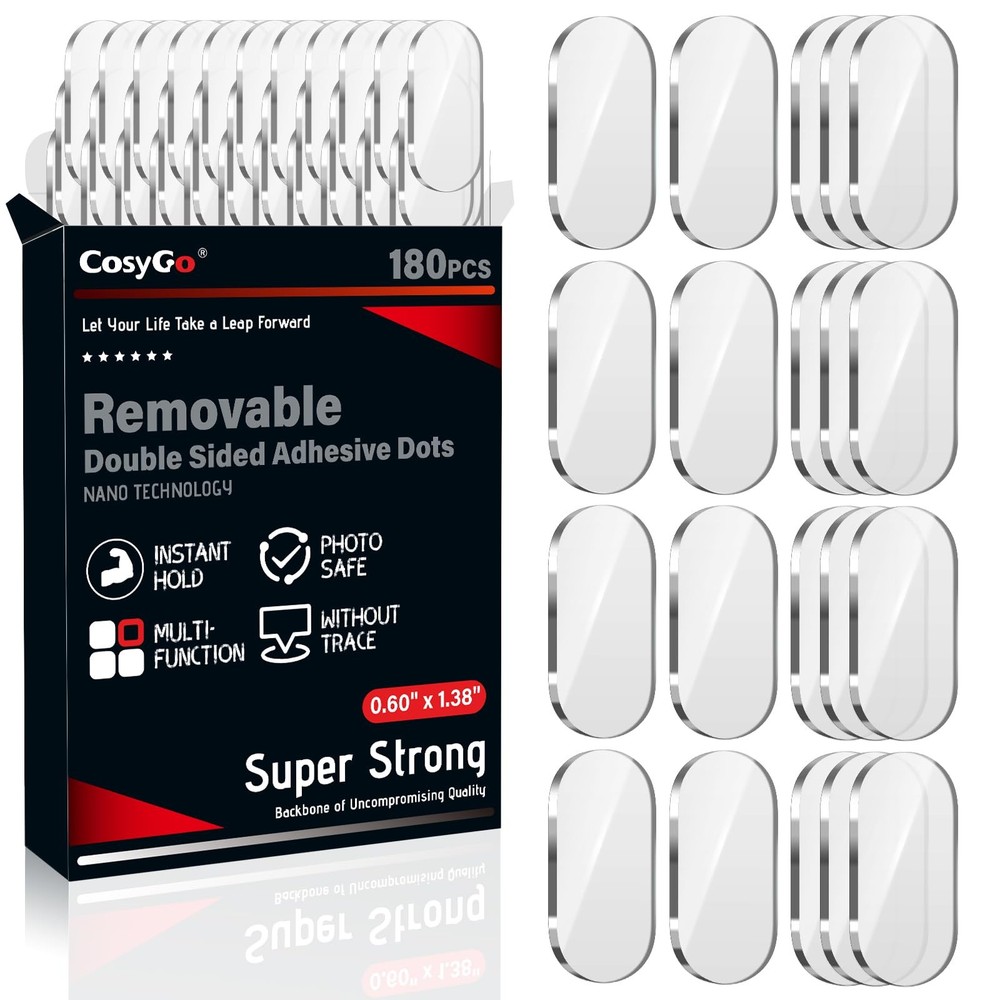 Extra Large Removable Mounting Putty, Strong Double Sided Glue Adhesive Dots ...