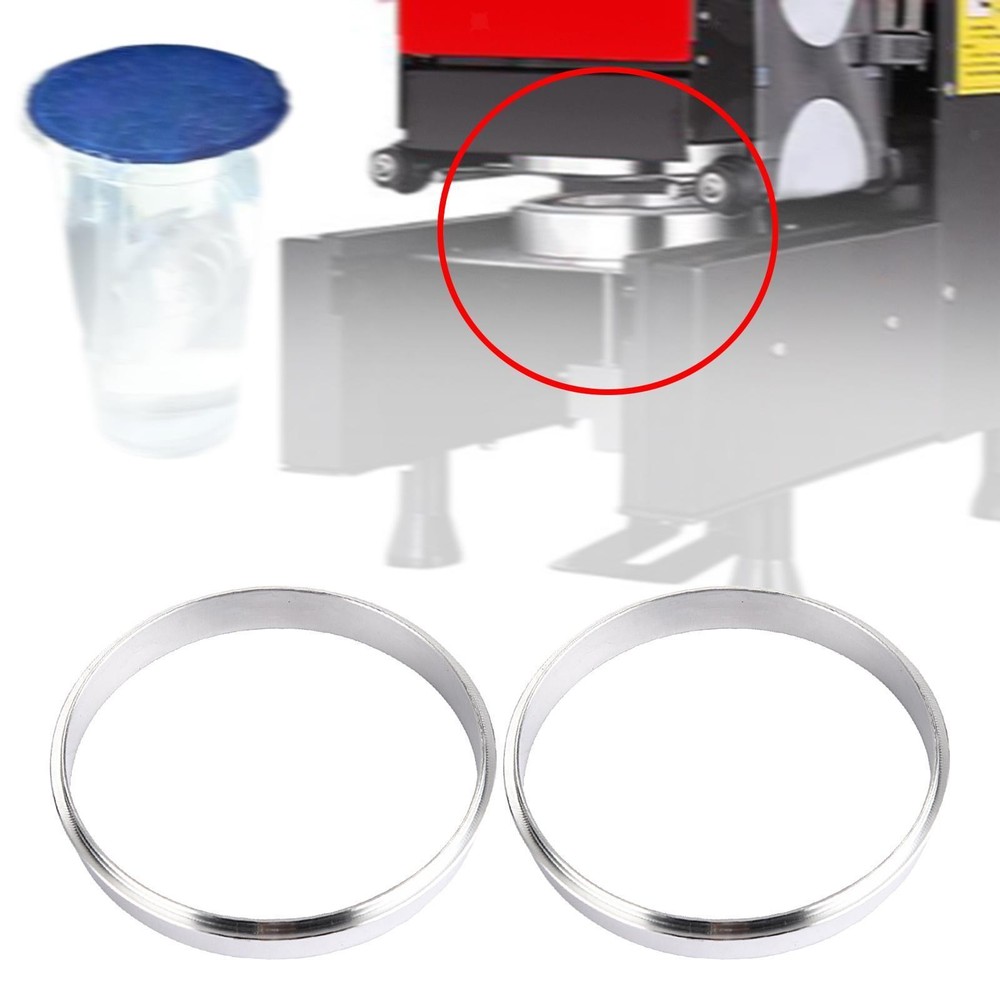 2 Pack Bubble Tea Machine Replacement Gaskets Easy to Install Automatic Sealing