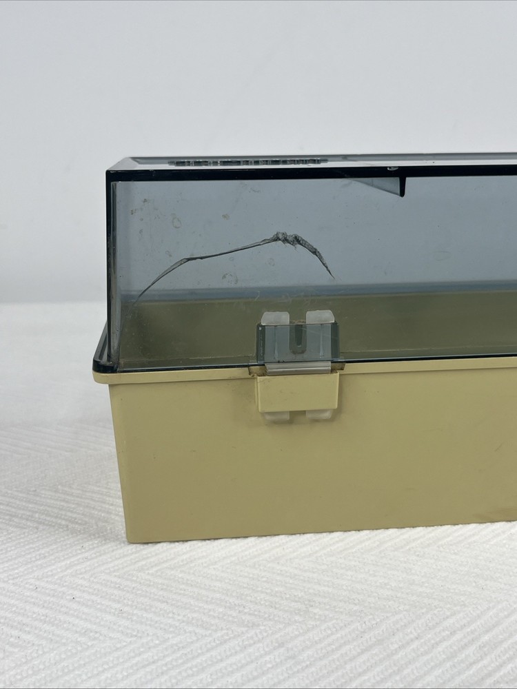 Vintage Microstore 3.5" Floppy Disk Storage