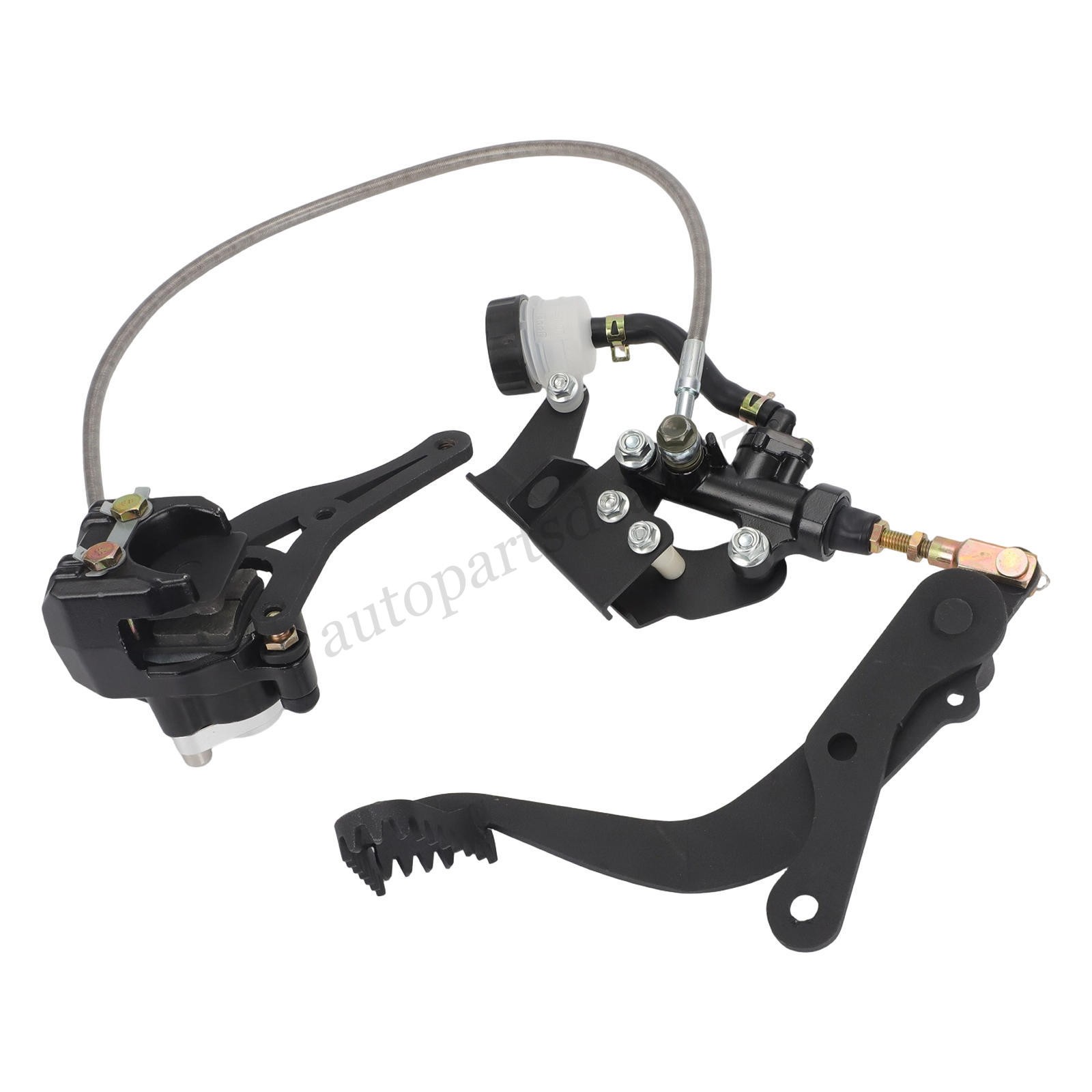 Rear Hydraulic Brake Conversion Kit for 1988-2002 Yamaha Blaster YFS200 Bolt-On