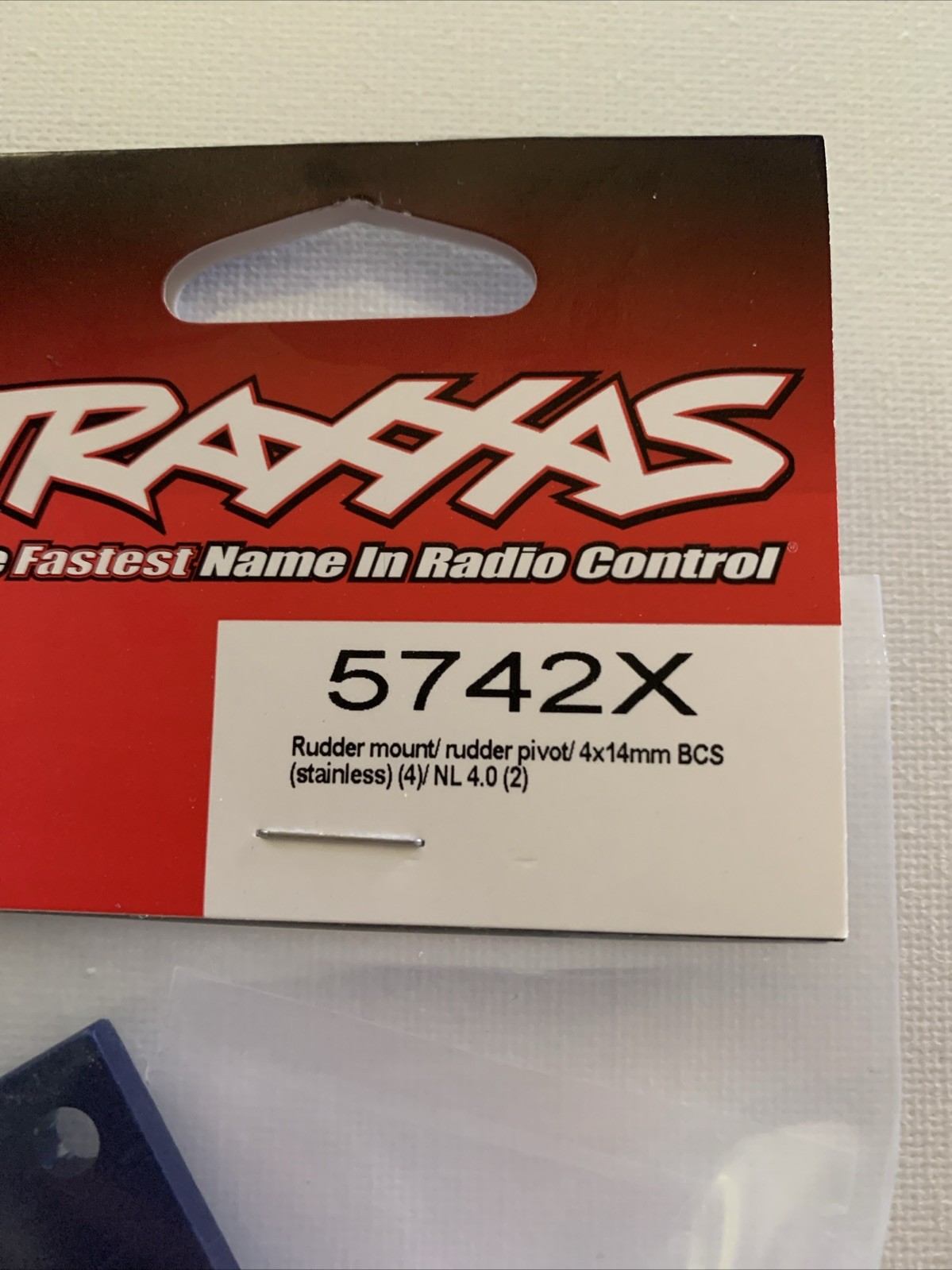 Traxxas Aluminum Rudder Mount & Pivot W/Mounting Screws 5742X NEW
