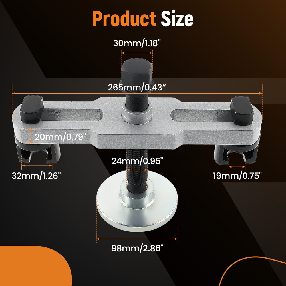 New Hub Bearing Puller Extractor for Semi-Trailers Suitable Class 6-8 Trucks