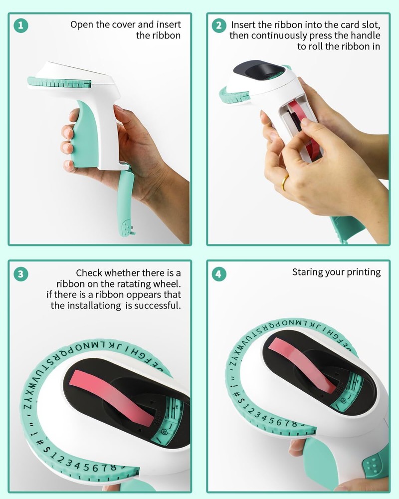 Phomemo Embossing Label Maker with 6 Label Tapes | Organizer Xpress, Pro Label