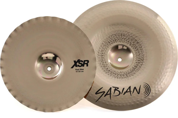Sabian XSR Fast Stax Cymbal Stack