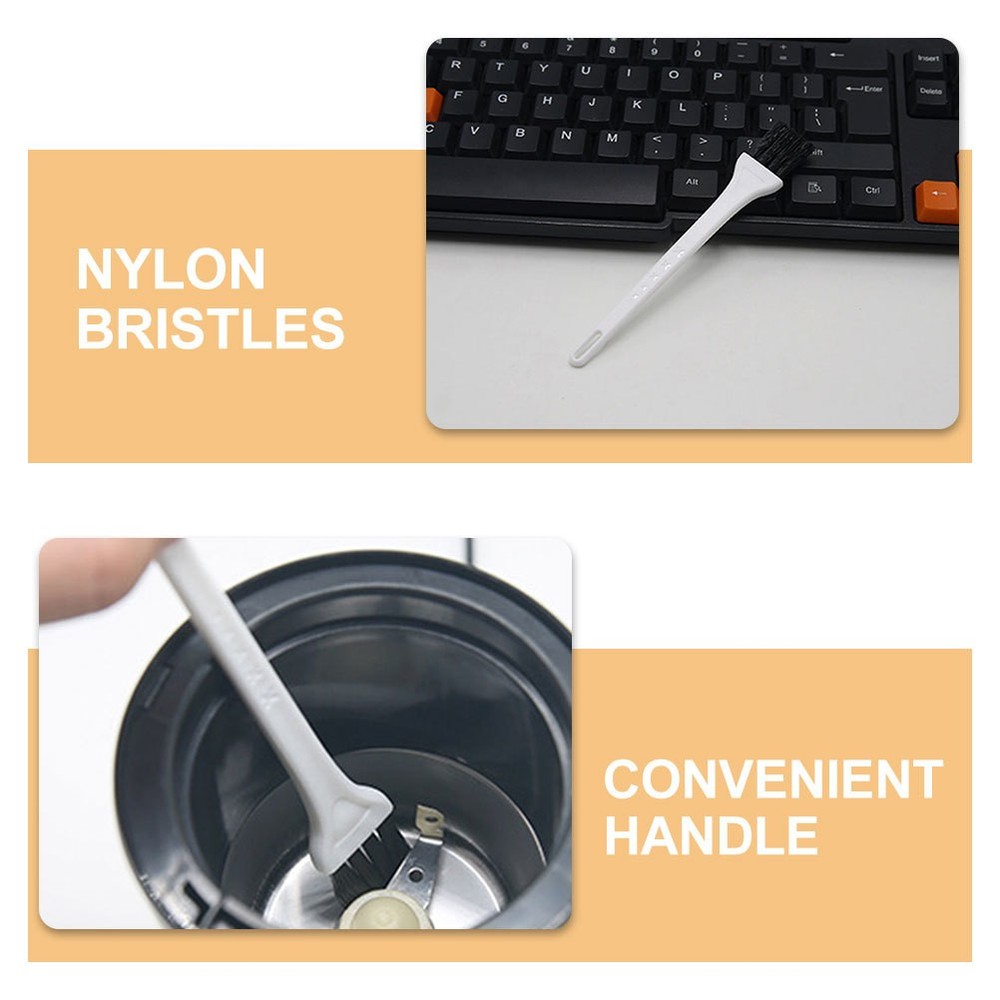 8 Pcs Nylon Brushes Coffee Grinder Cleaning Tool Corn Basting