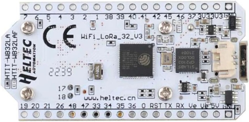 High-Sensitivity LoRa V3 SX1262 Board with Dual-Core Processor & USB Interface