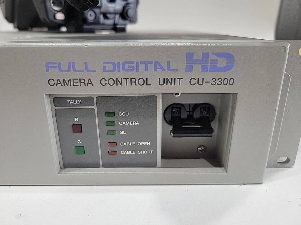Hitachi SK-HD1000 Multi-Format Digital HD Camera Package Lens And Control Unit