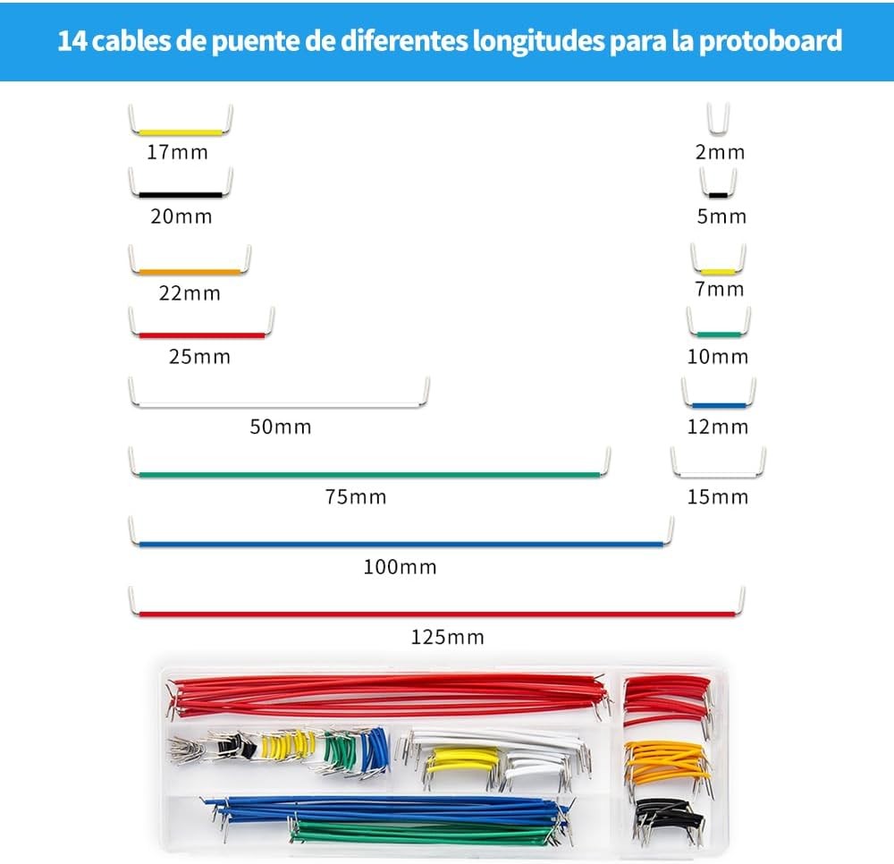 REXQualis Electronics Component Fun Kit 830-Point Breadboard & Power Supply