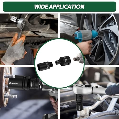 8 Pcs Impact Socket Adapter & Reducer Set, CR SAE-8PCS Adapter and Reducer Set