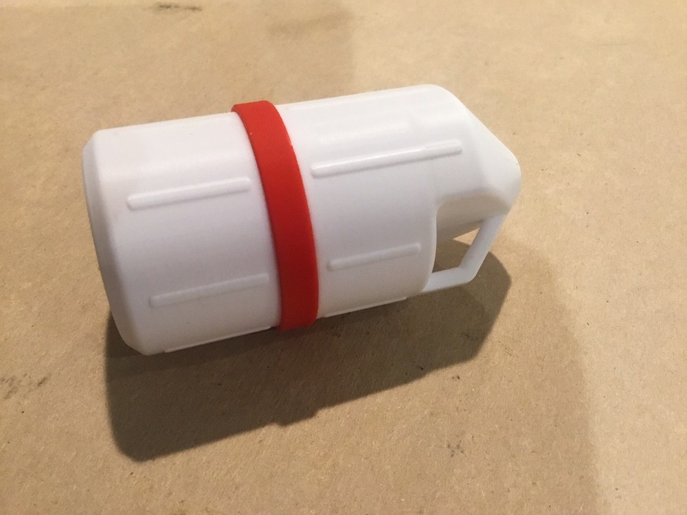 Estes Python #2129 Replacement Nose Cone And Center Plug Pre-painted