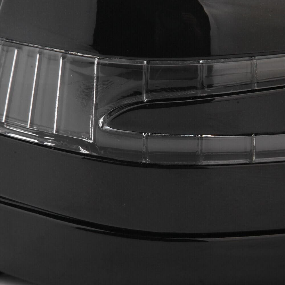 Pair Black Side Mirror Assembly For Mercedes Benz M GL Class ML63 ML350 W164