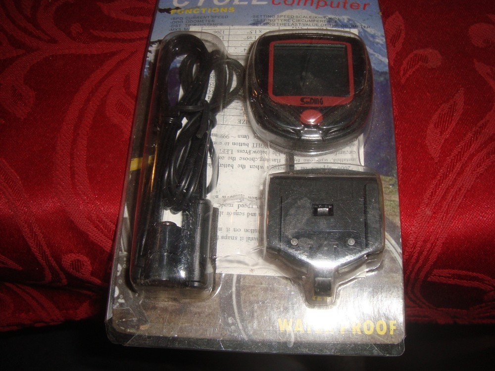 NEW Waterproof Bicycle Computer SD-548B w/Instructions