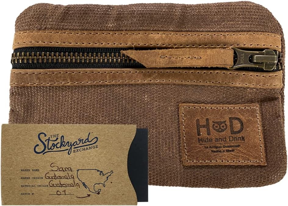 Hide & Drink, Multi-Tool Pocket Pouch, Compact Multipurpose EDC Honey Bourbon